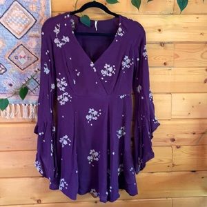 Free People Purple Dress
